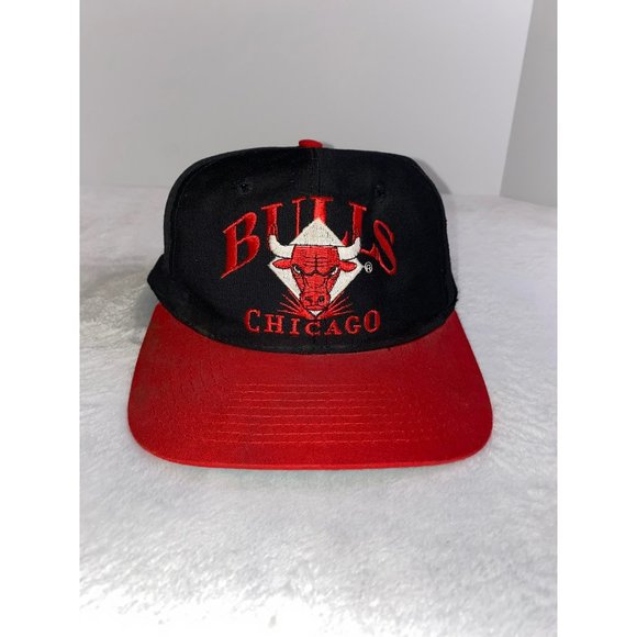 Vintage 1990s Signature Chicago Bulls Snapback Hat - Picture 1 of 6